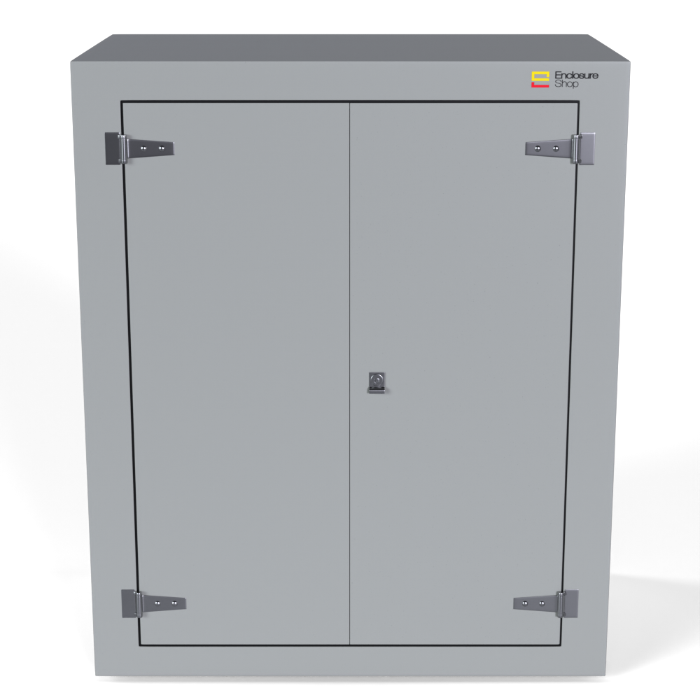 GRP Enclosure 1130mm x 655mm x 1350mm - NX350 Grey