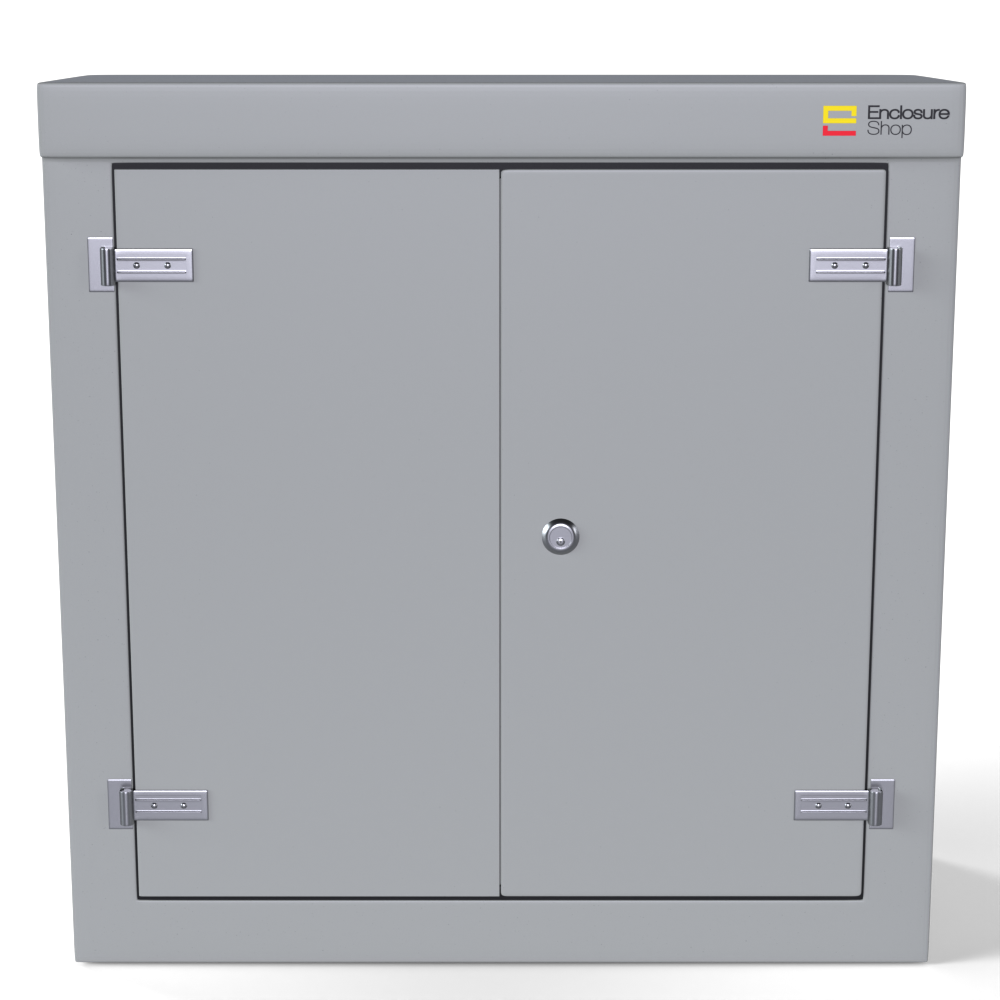 GRP Enclosure 1215mm x 500mm x 1250mm - NX400 Grey