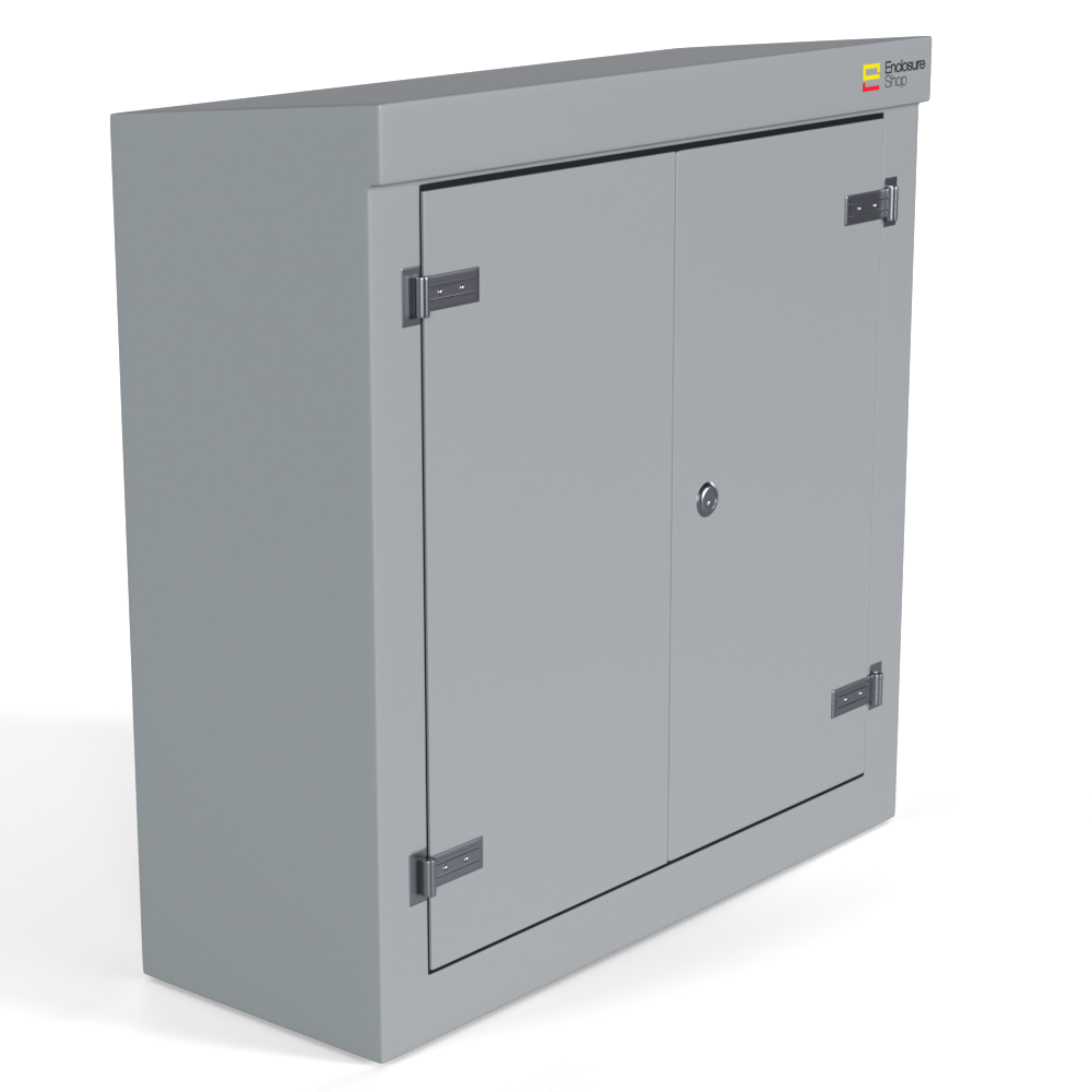 GRP Enclosure 1215mm x 500mm x 1250mm - NX400 Grey