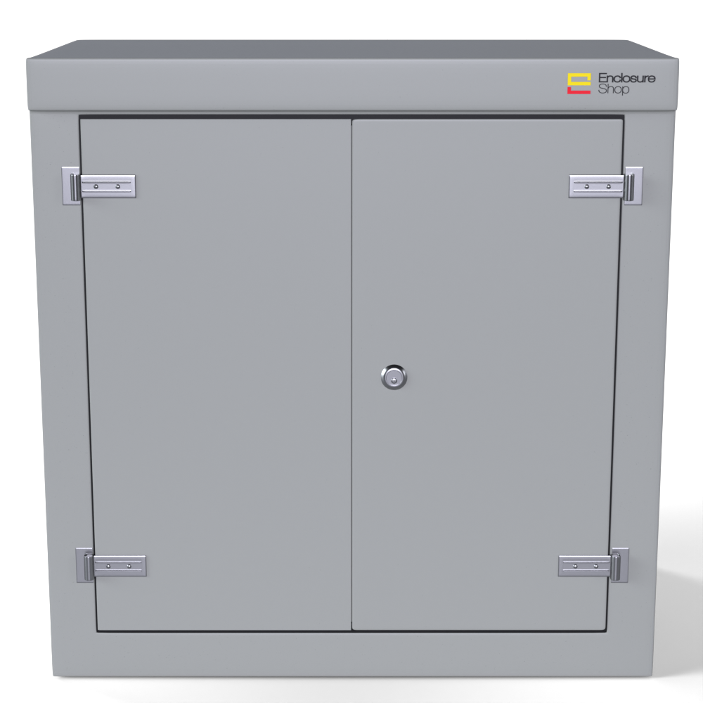 GRP Enclosure 1215mm x 750mm x 1260mm - NX500 Grey
