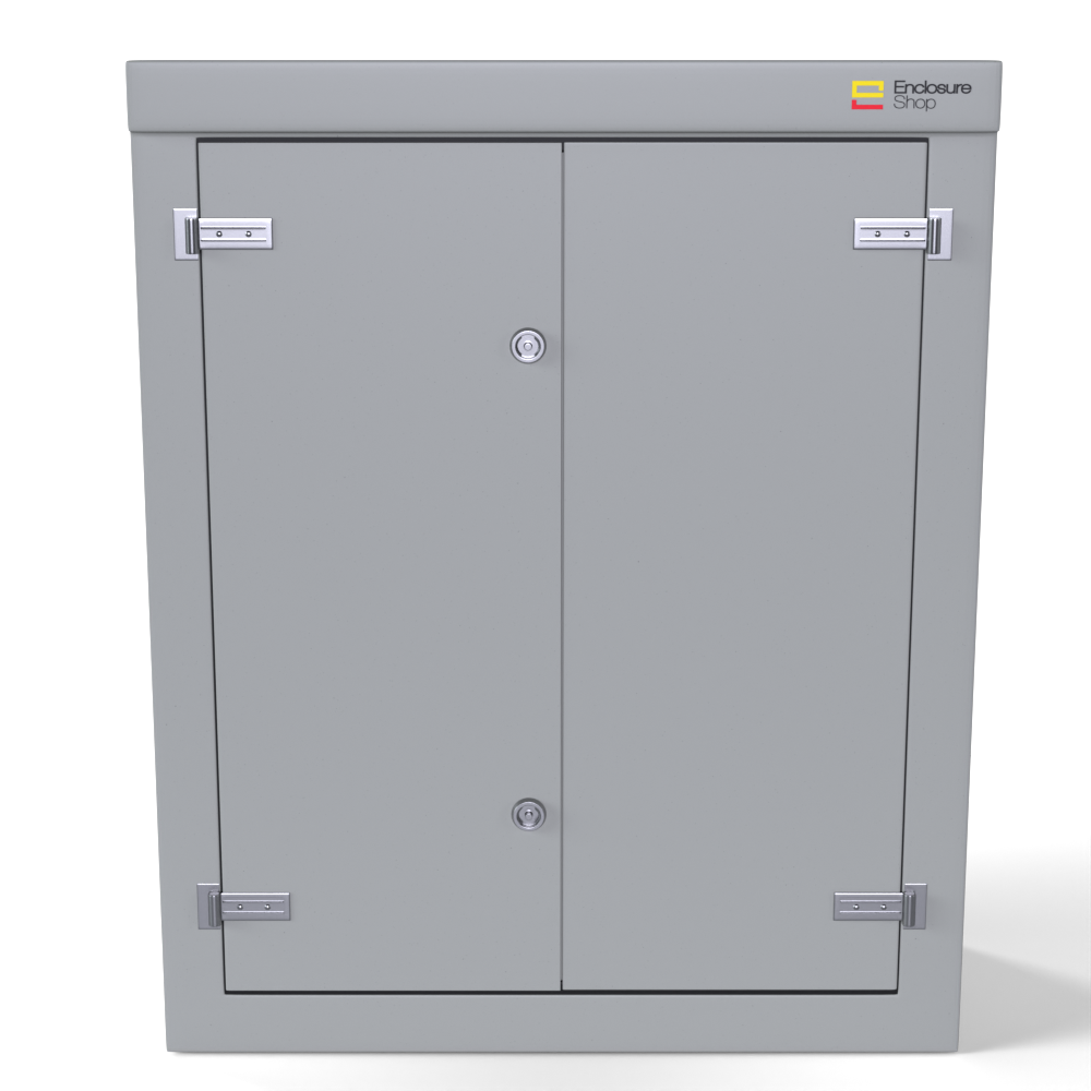 GRP Enclosure 1215mm x 500mm x 1500mm - NX600 Grey