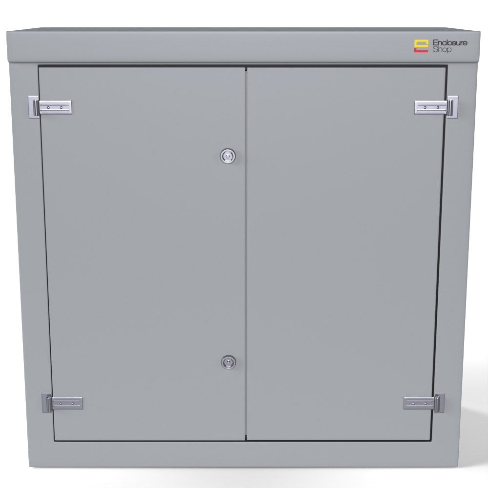 GRP Enclosure 1500mm x 670mm x 1500mm - NX700 Grey