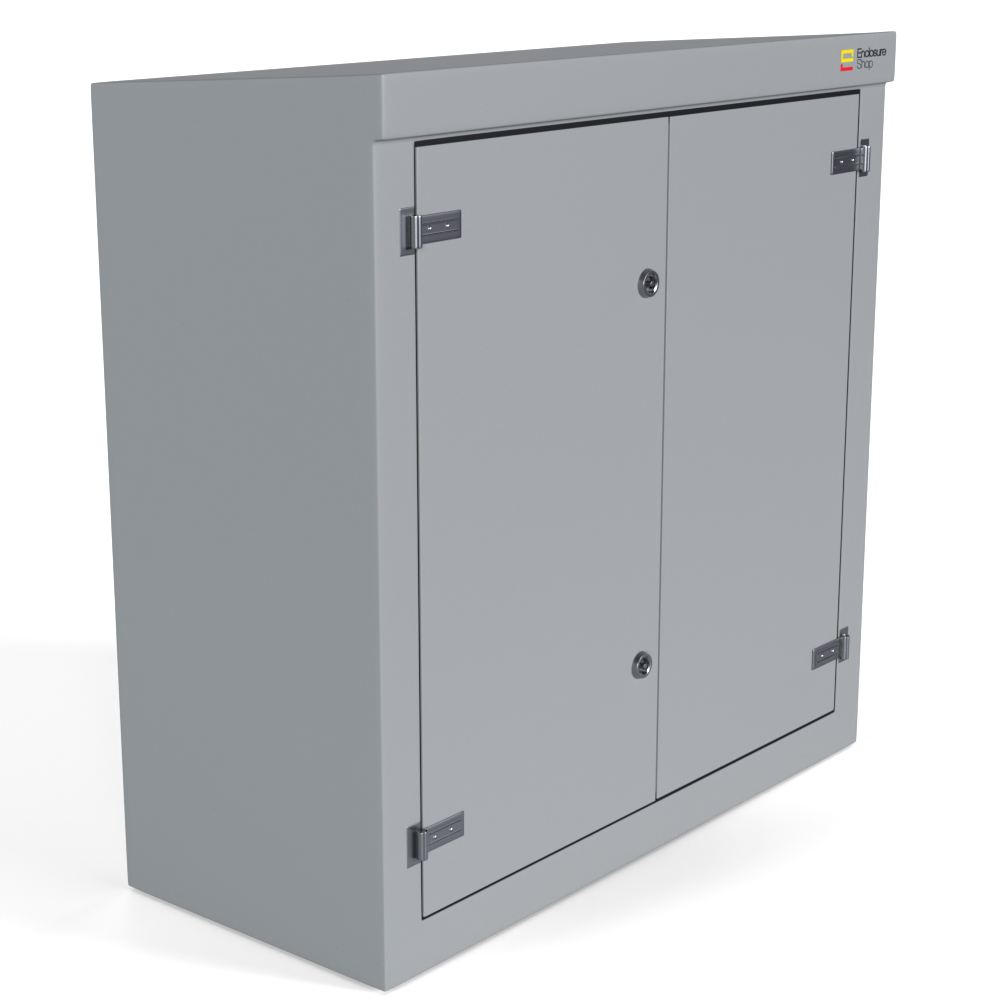 GRP Enclosure 1500mm x 670mm x 1500mm - NX700 Grey