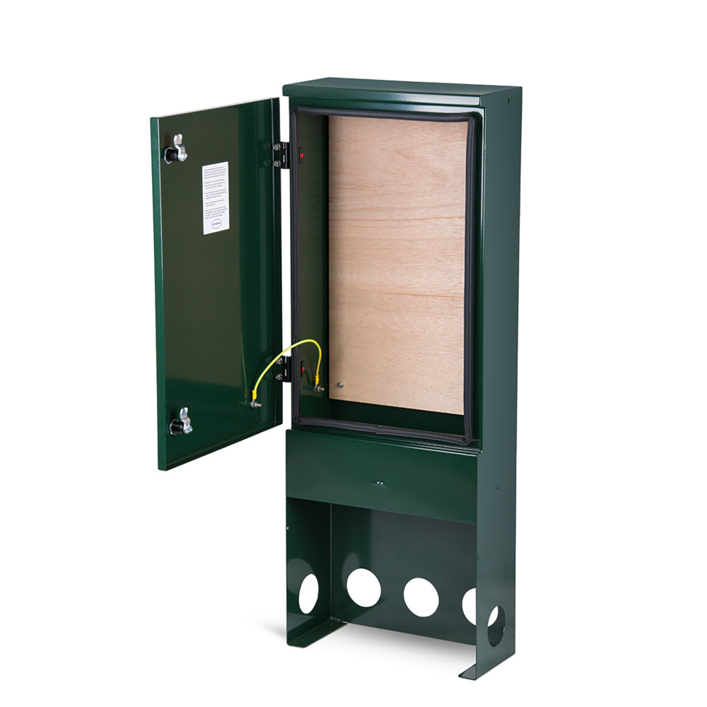 RH400HingedDoorPillarGreenInsideView1000
