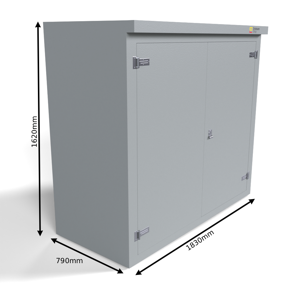 GRP Enclosure 1830mm x 790mm x 1620mm - RT10