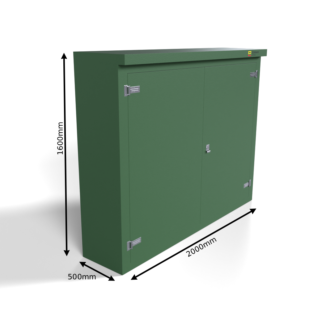 GRP Enclosure 2000mm x 500mm x 1600mm - RT11