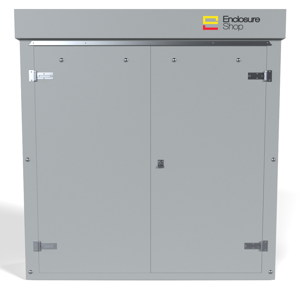 GRP Walk In Enclosure 2000mm x 500mm x 2000mm - RT13 - 12mm Ply Core