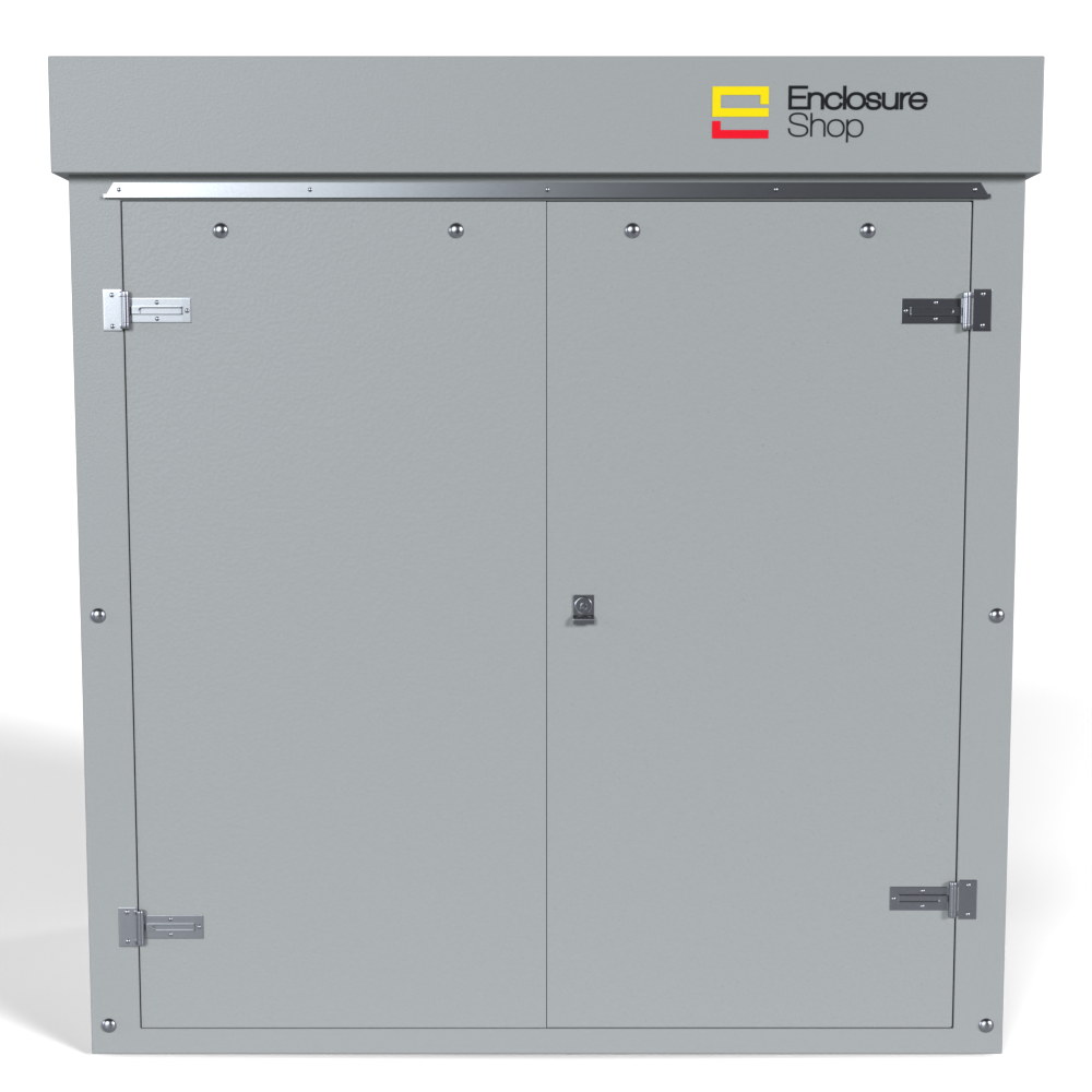 GRP Walk In Enclosure 2000mm x 1000mm x 2000mm - RT14 - 12mm Ply Core