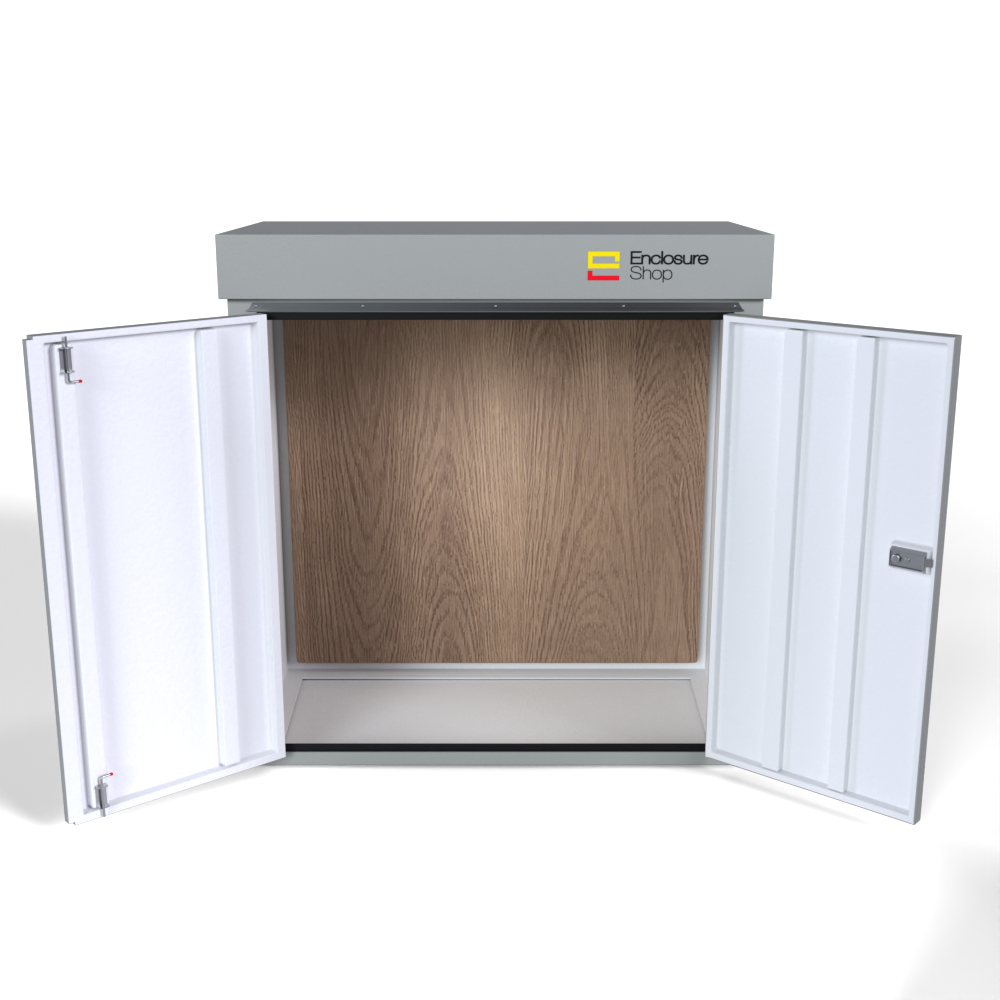 GRP Walk In Enclosure 2000mm x 1000mm x 2000mm - RT14 - 12mm Ply Core