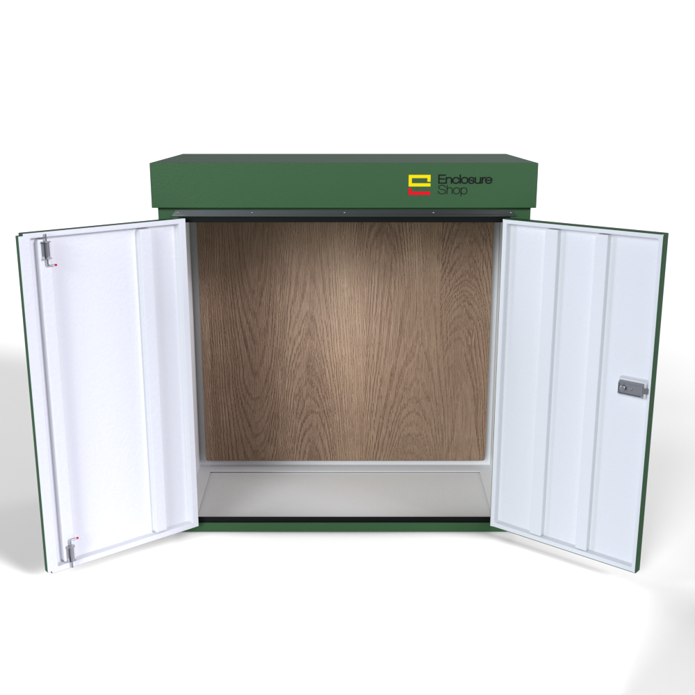 GRP Walk In Enclosure 2000mm x 1000mm x 2000mm - RT14 - 12mm Ply Core