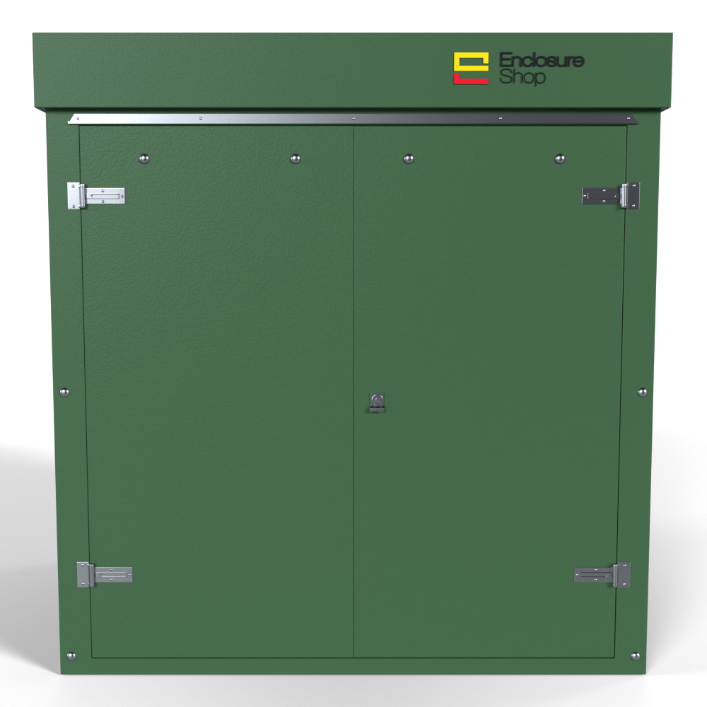 GRP Walk In Enclosure 2000mm x 1500mm x 2000mm - RT15 - 12mm Ply Core
