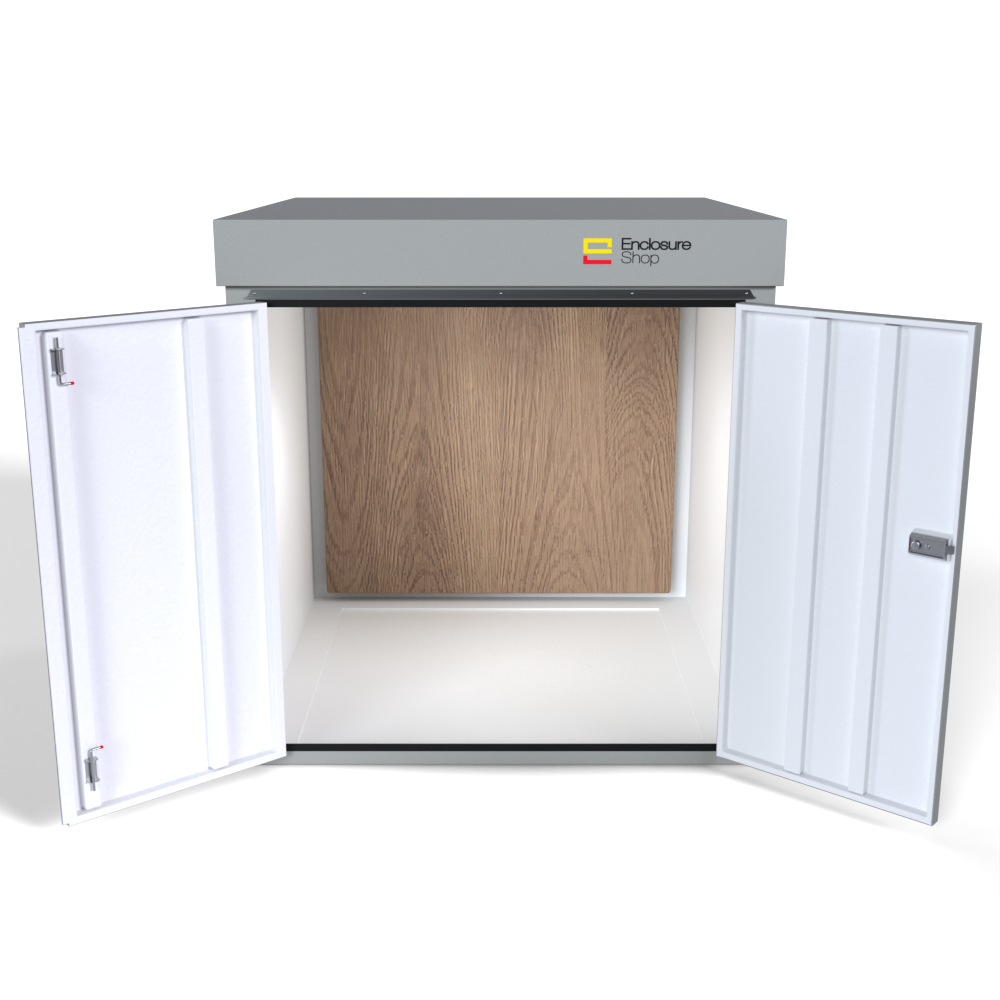 GRP Walk In Enclosure 2000mm x 2000mm x 2000mm - RT16 - 12mm Ply Core