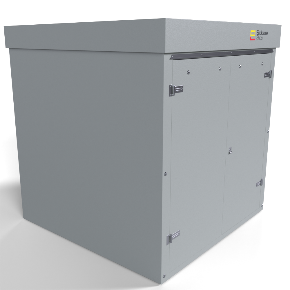 GRP Walk In Enclosure 2000mm x 2000mm x 2000mm - RT16 - 12mm Ply Core