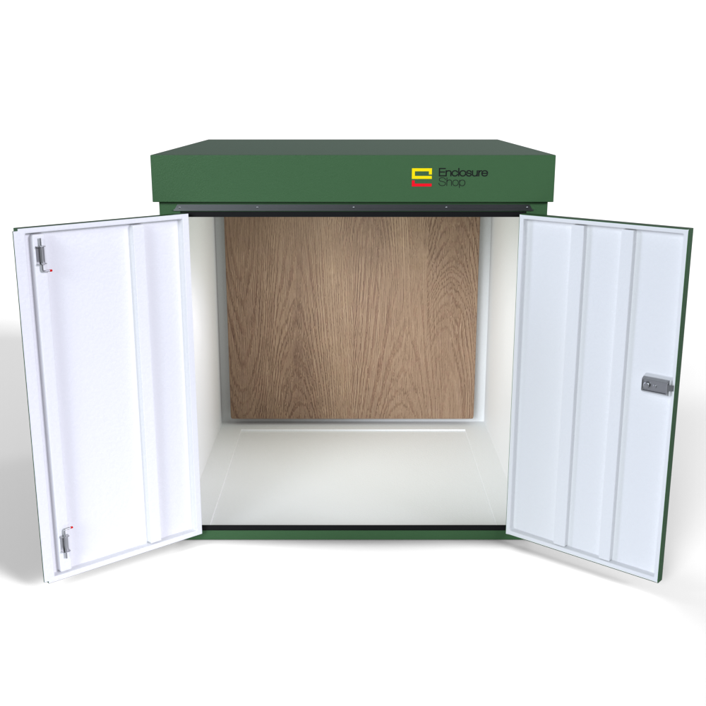 GRP Walk In Enclosure 2000mm x 2000mm x 2000mm - RT16 - 12mm Ply Core