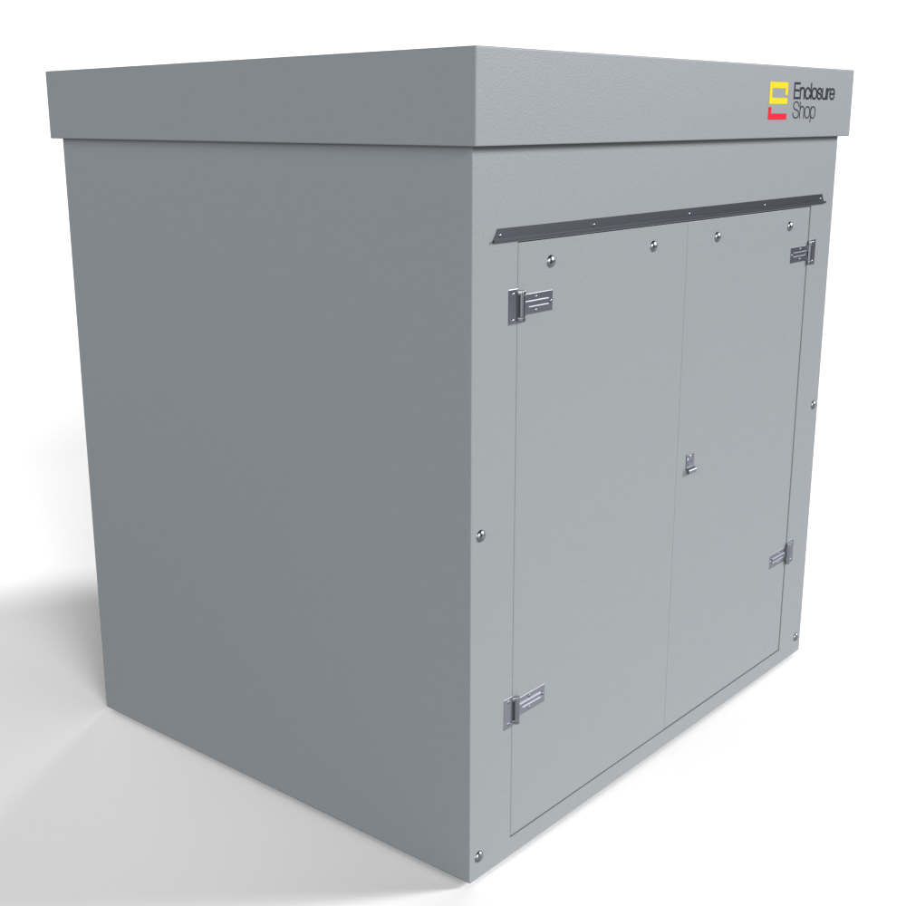 GRP Walk In Enclosure 2500mm x 2000mm x 2500mm - RT17 - 12mm Ply Core