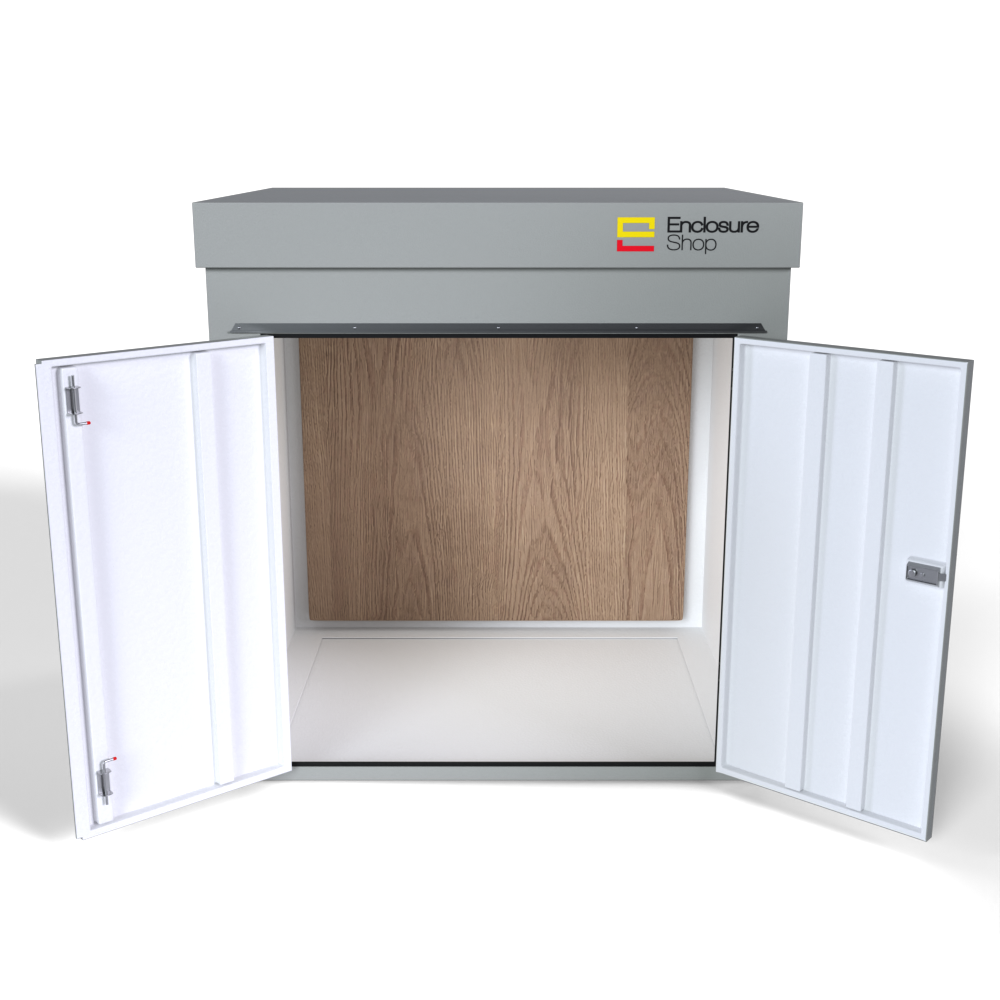 GRP Walk In Enclosure 2500mm x 2000mm x 2500mm - RT17 - 12mm Ply Core