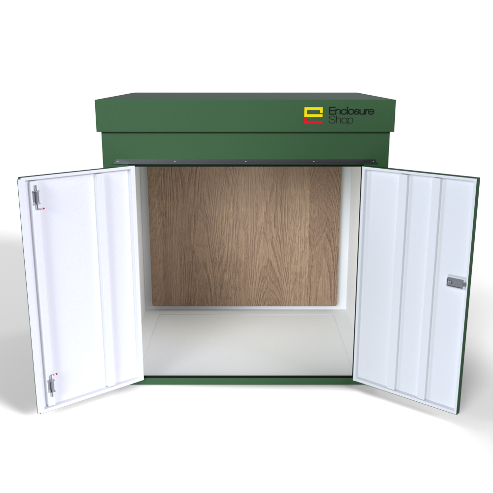 GRP Walk In Enclosure 2500mm x 2000mm x 2500mm - RT17 - 12mm Ply Core
