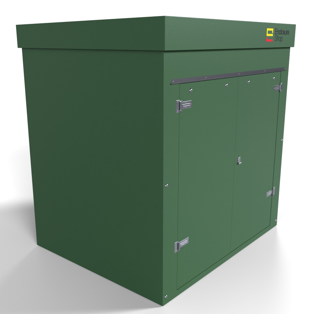 GRP Walk In Enclosure 2500mm x 2000mm x 2500mm - RT17 - 12mm Ply Core