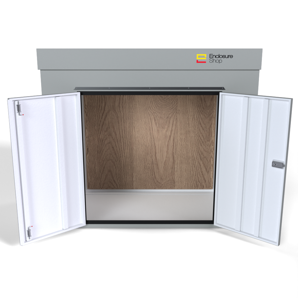 GRP Walk In Enclosure 3000mm x 1500mm x 2500mm - RT19 - 12mm Ply Core