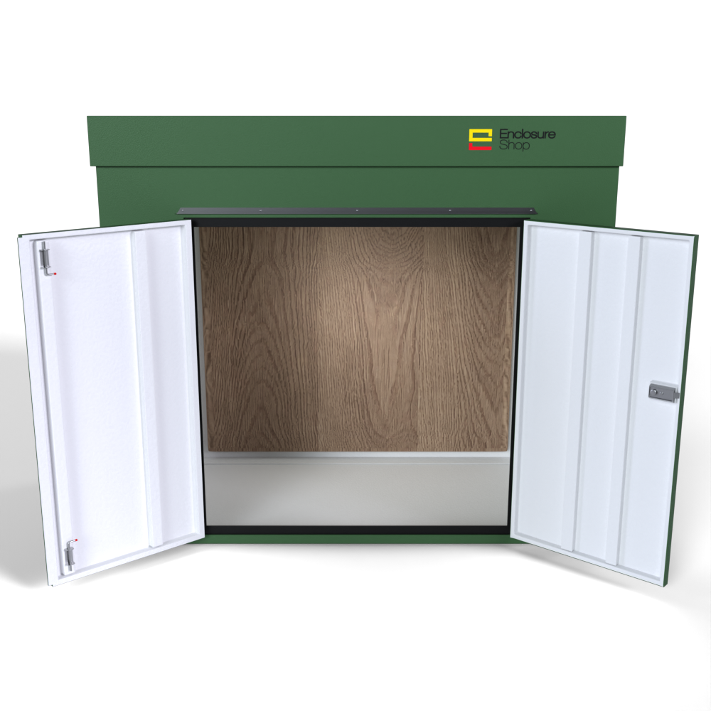 GRP Walk In Enclosure 3000mm x 1500mm x 2500mm - RT19 - 12mm Ply Core