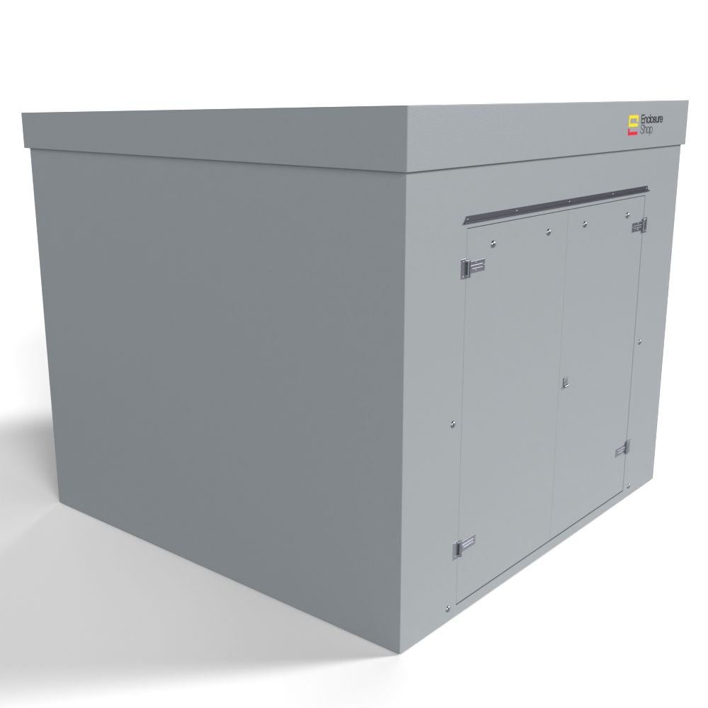 GRP Walk In Enclosure 3000mm x 2900mm x 2500mm - RT21 - 12mm Ply Core