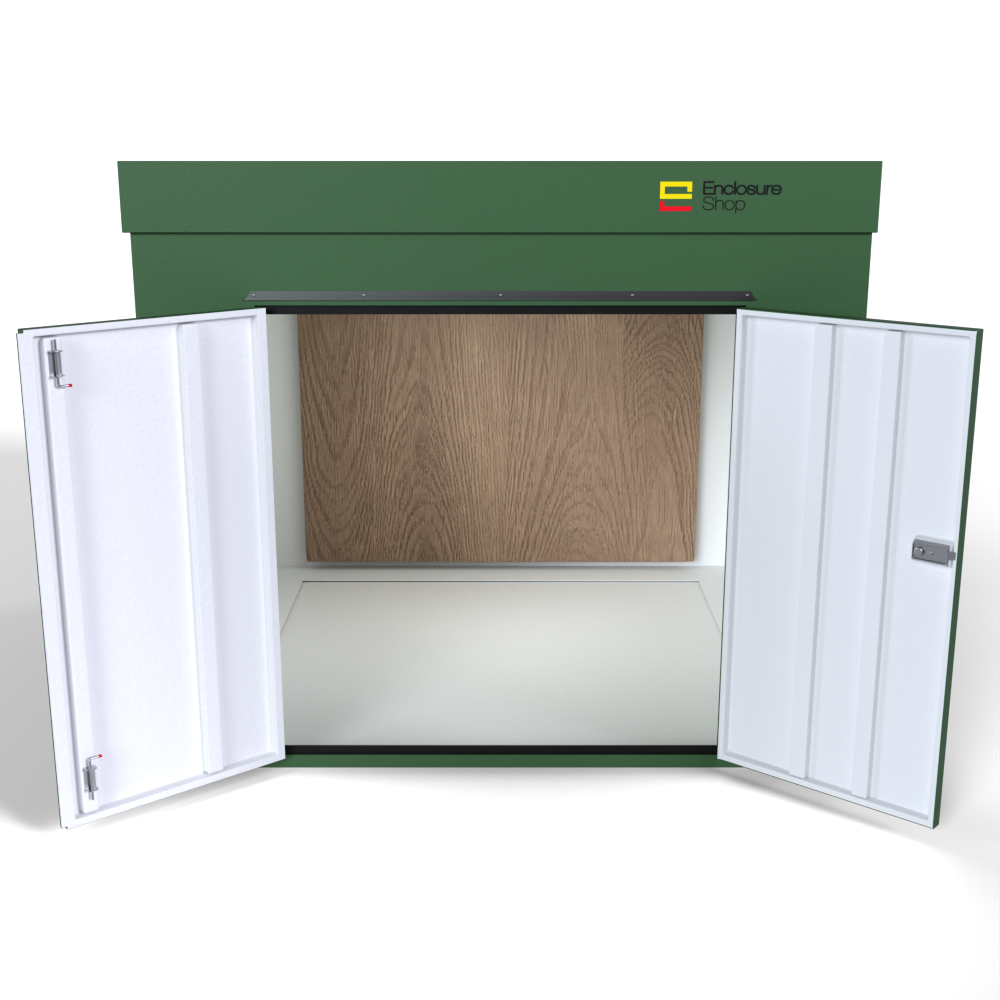GRP Walk In Enclosure 3000mm x 2900mm x 2500mm - RT21 - 12mm Ply Core