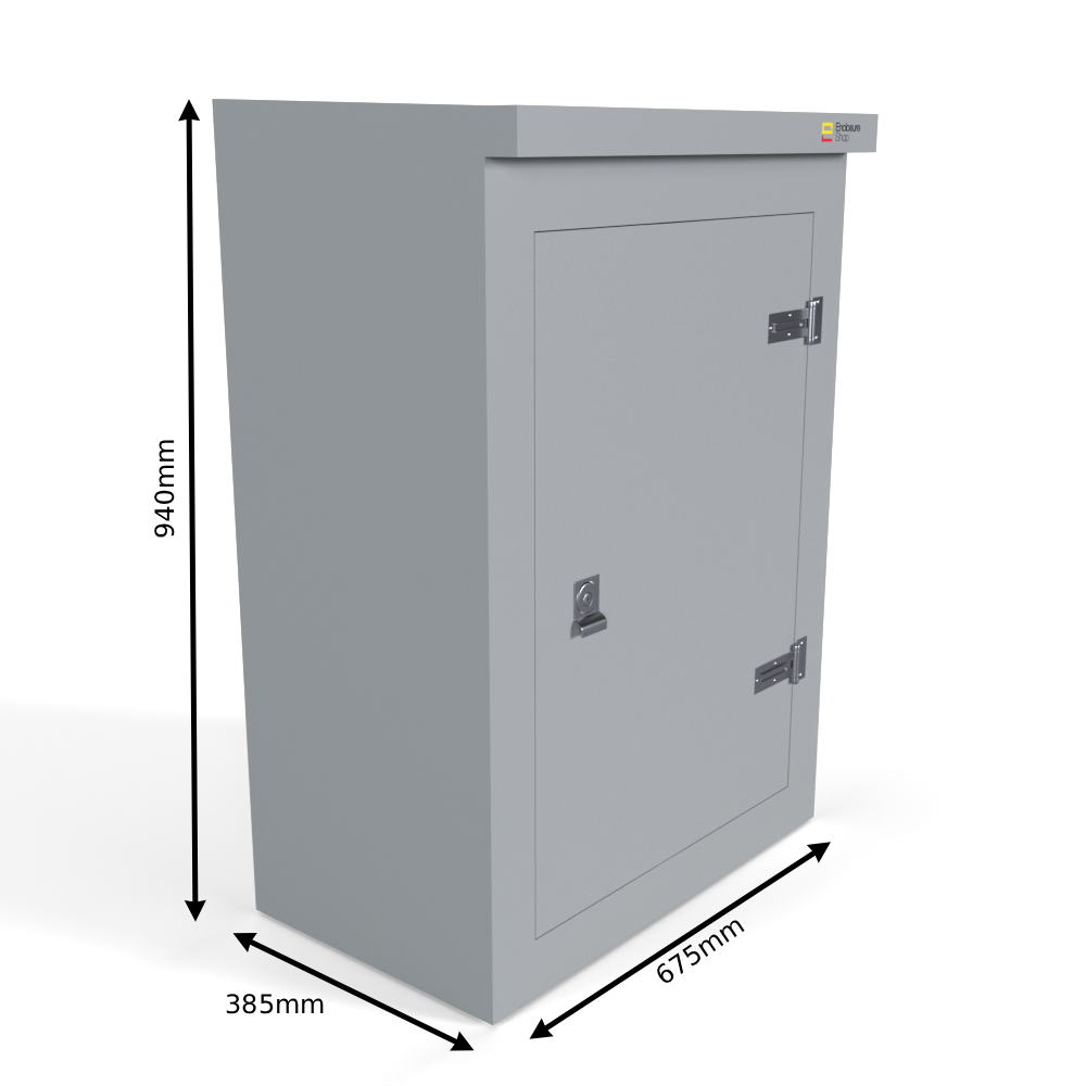 GRP Enclosure 675mm x 385mm x 940mm - RT2