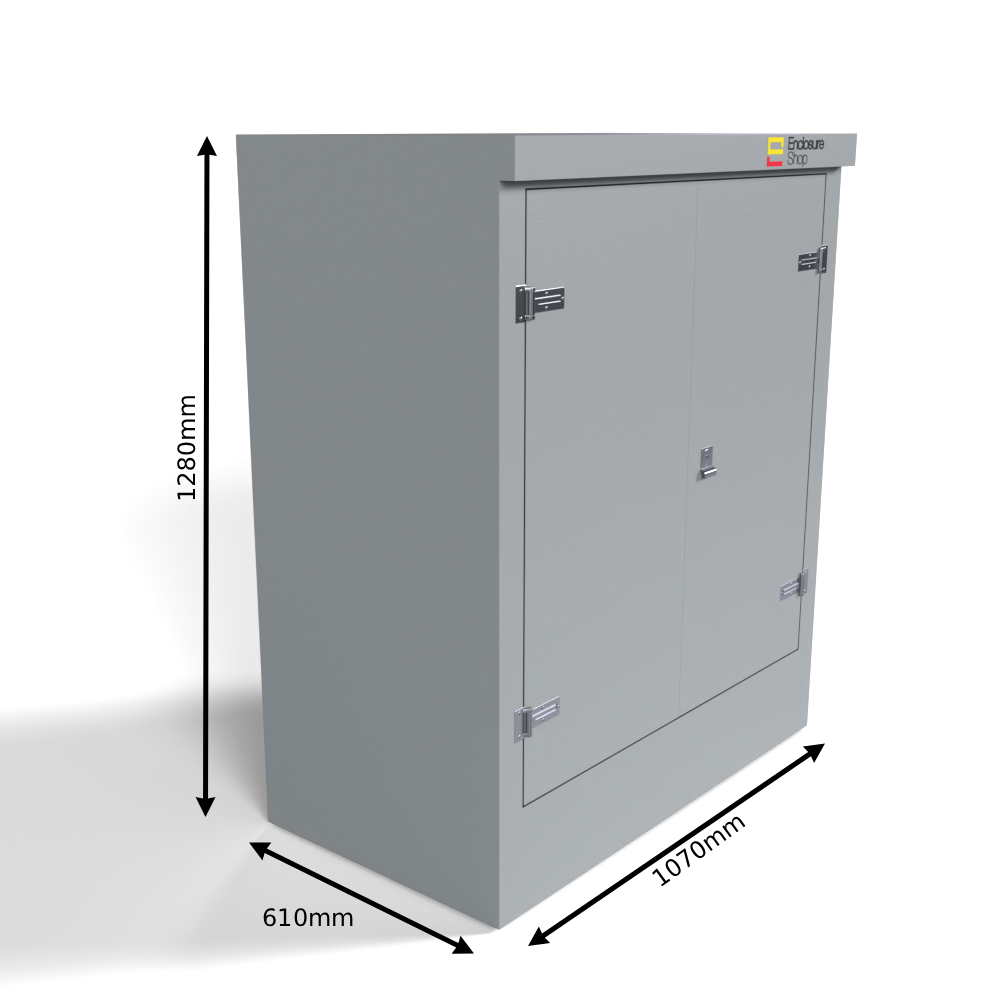 GRP Enclosure 1070mm x 610mm x 1280mm - RT7