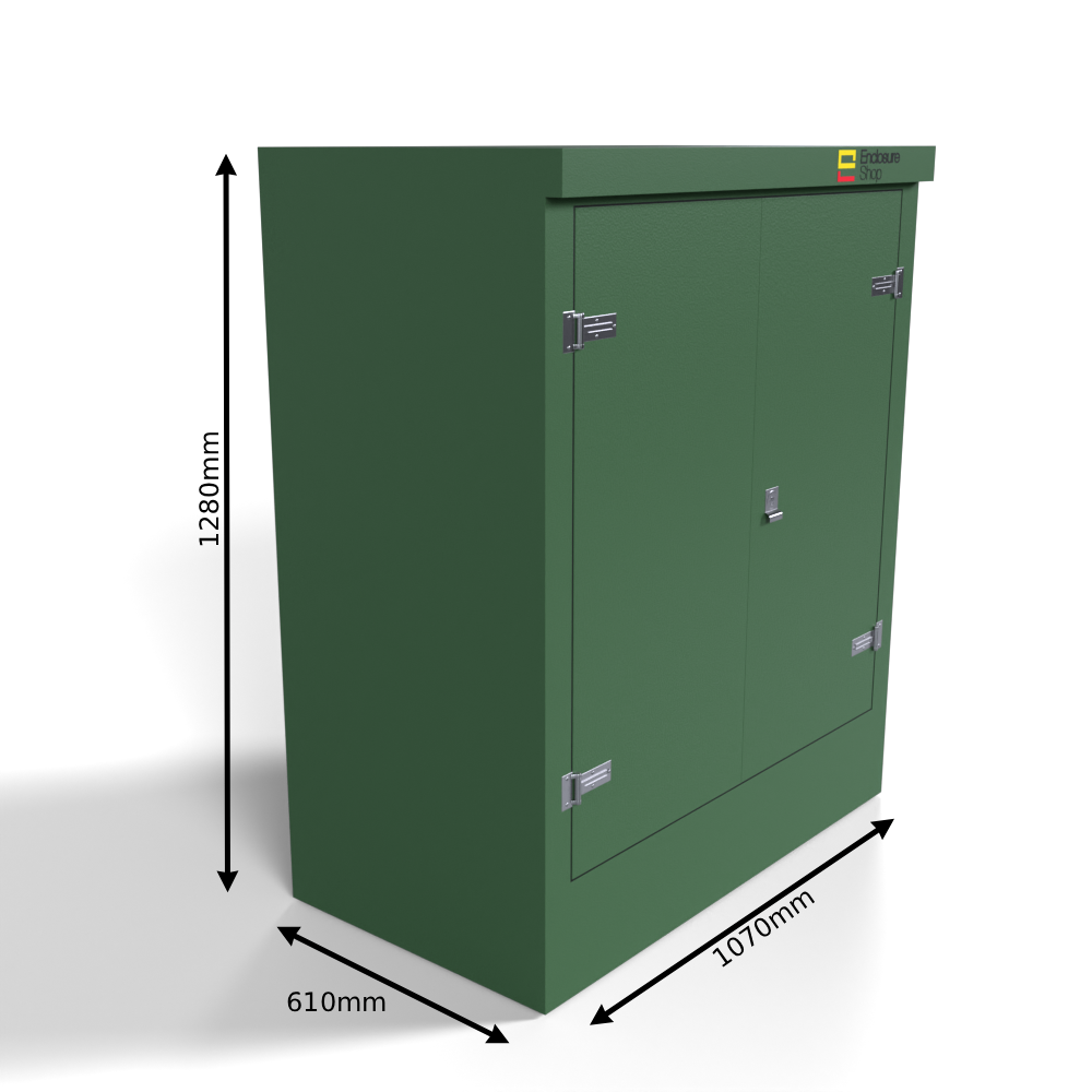 GRP Enclosure 1070mm x 610mm x 1280mm - RT7