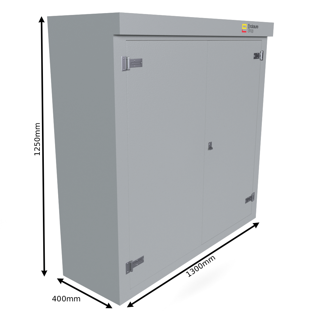 GRP Enclosure 1300mm x 400mm x 1250mm - RT8