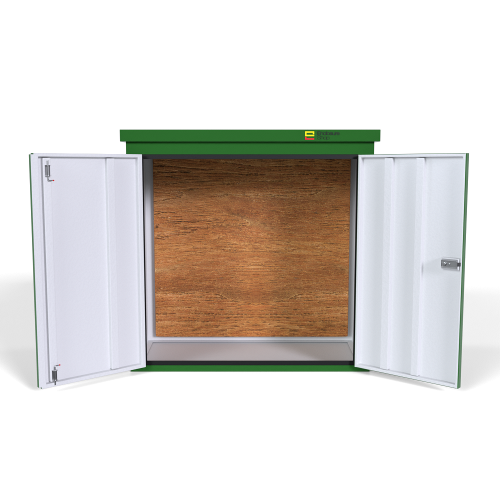 GRP Walk In Enclosure 2000mm x 2000mm x 2000mm - SL15