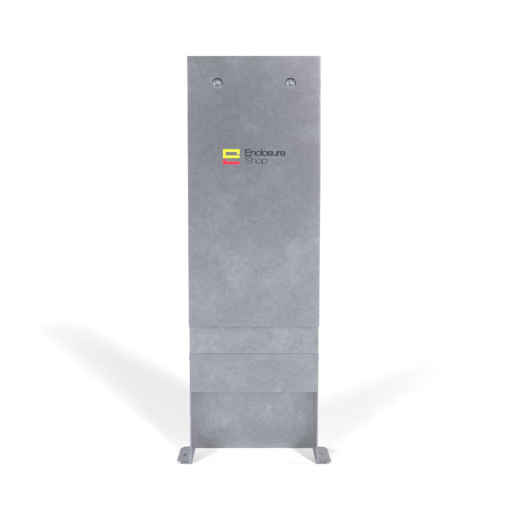 Galvinised Steel Root Mounted Feeder Pillar 360mm x 150mm x 950mm - GVMI60