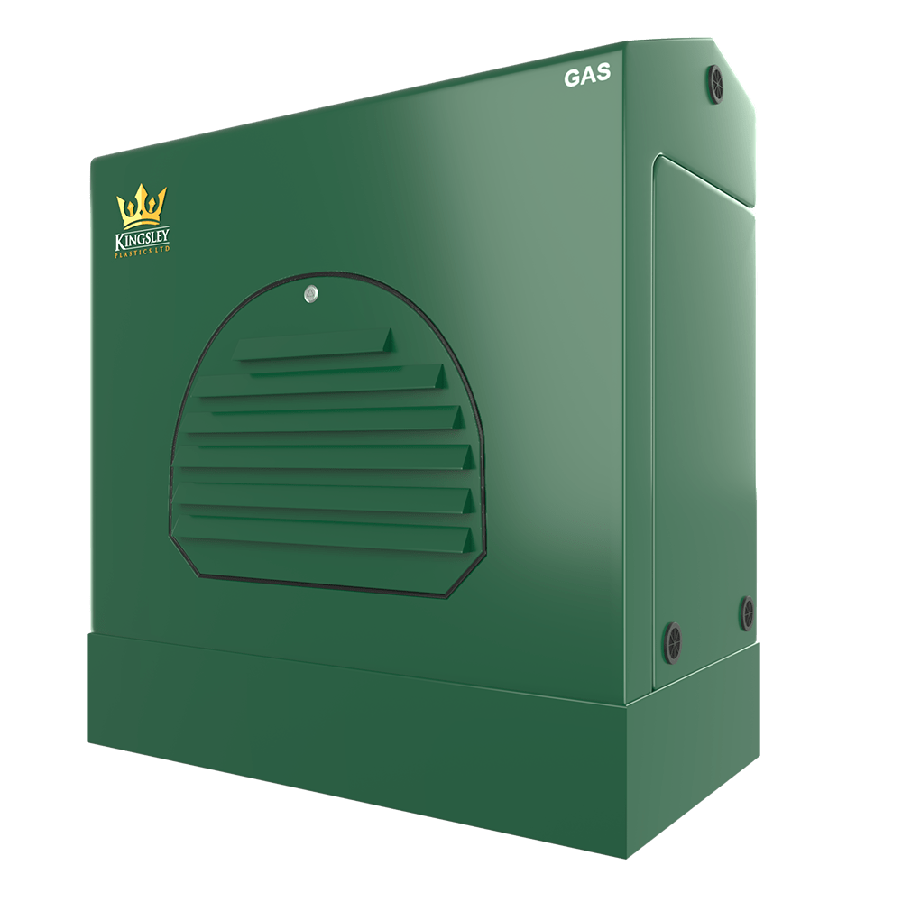 GC7+ GRP Gas Meter Cabinet – 1615x870x1780mm | Free Standing Design